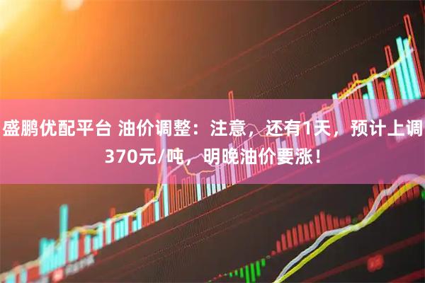 盛鹏优配平台 油价调整：注意，还有1天，预计上调370元/吨，明晚油价要涨！
